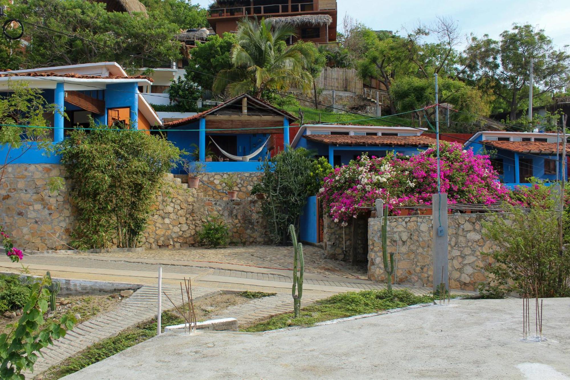 Casa Azul Hotel San Agustinillo Buitenkant foto