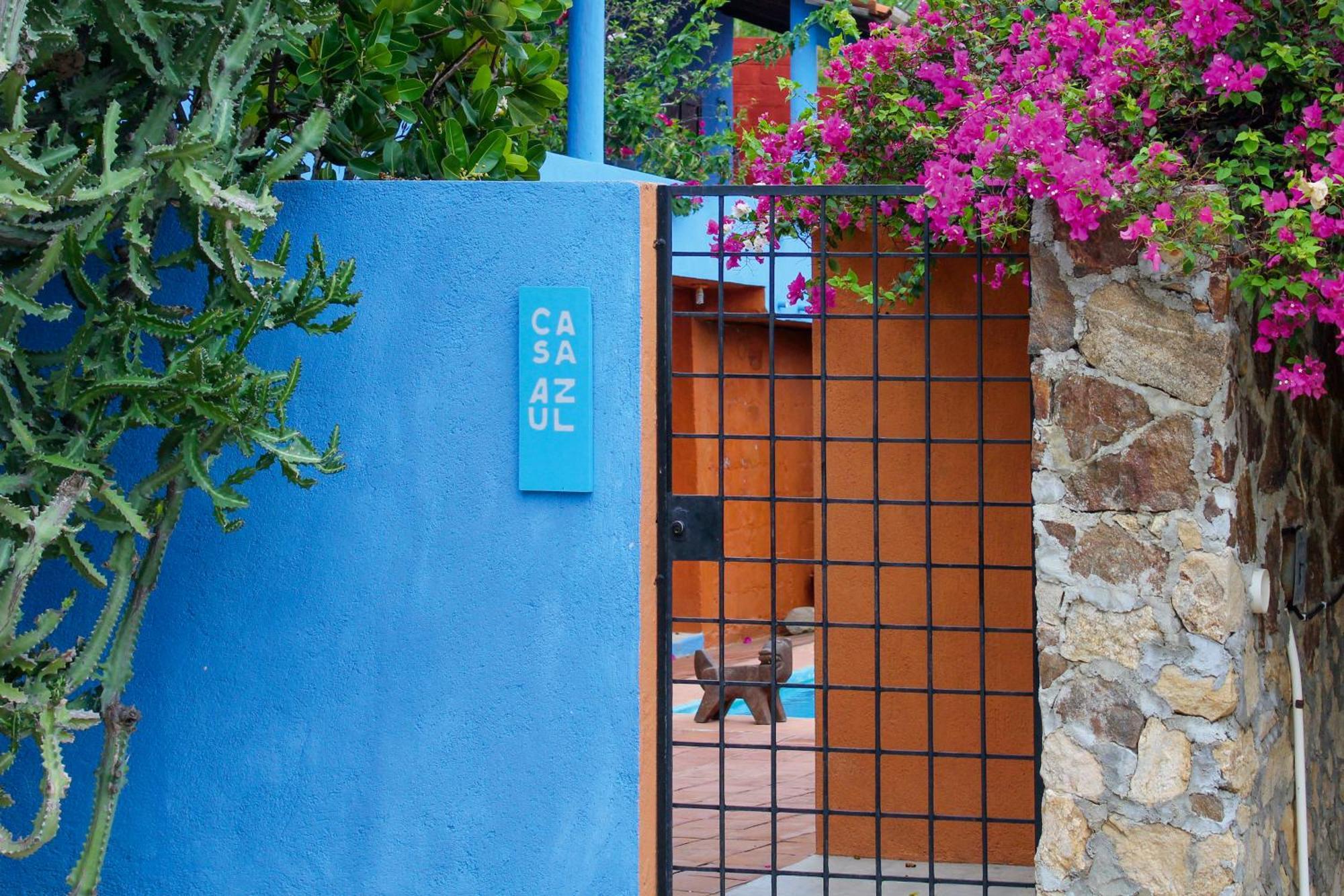 Casa Azul Hotel San Agustinillo Buitenkant foto